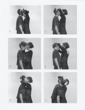 Collier Schorr, Akerman Ballet Script (The Kiss), 2019–2026 , Modern Art