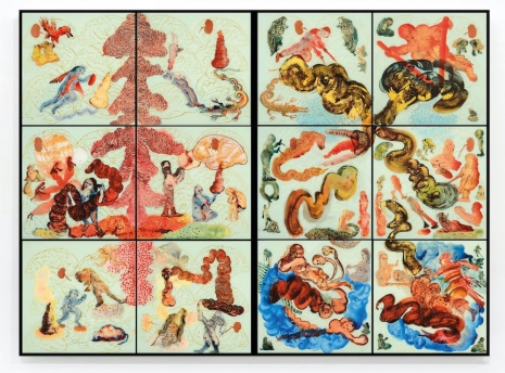 Nalini Malani , Tales of Good and Evil, 2008, Galerie Lelong