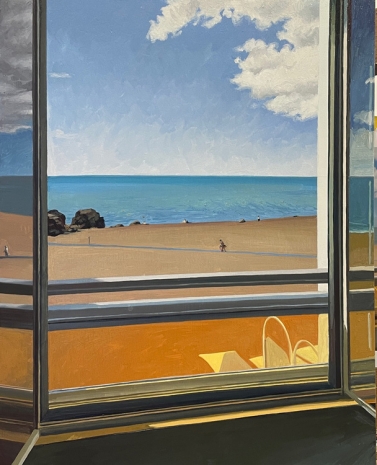 Raphaël Renaud, La plage de Mr Hulot, 2025 , Au Cube