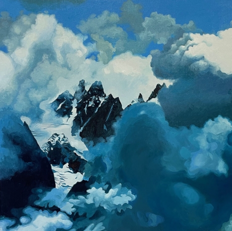 Raphaël Renaud, Les Drus entre les nuages, 2026 , Au Cube