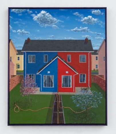 August Krogan-Roley, Semi-Detached Tug-of-War, 2025, Patricia Fleming Gallery