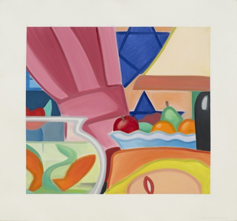 Tom Wesselmann, Still Life with Blonde and Two Goldfish, 1999 , Gagosian