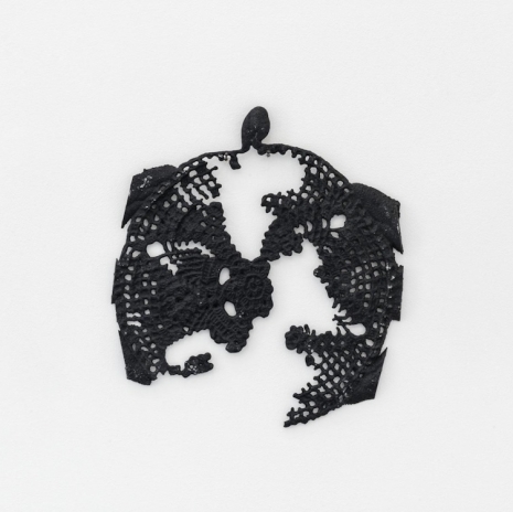 ektor garcia, figurina nera, 2018–2019, Galerie Nordenhake