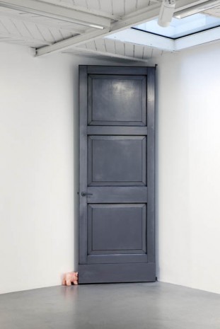 Pier Paolo Calzolari, Untitled (Door), 2013, kamel mennour