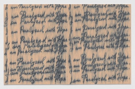 Roni Horn, Seizure of Hope (92), 2025 , Hauser & Wirth