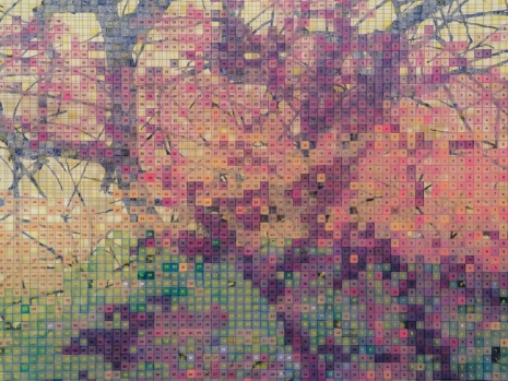 Charles Gaines, Numbers and Trees: Tanzania Series 3, Acacia, Tree #4, Kabwa, 2026 , Hauser & Wirth