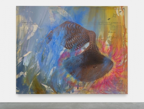 Firelei Báez, Spiralism (or an understanding, sun minded), 2025, Hauser & Wirth
