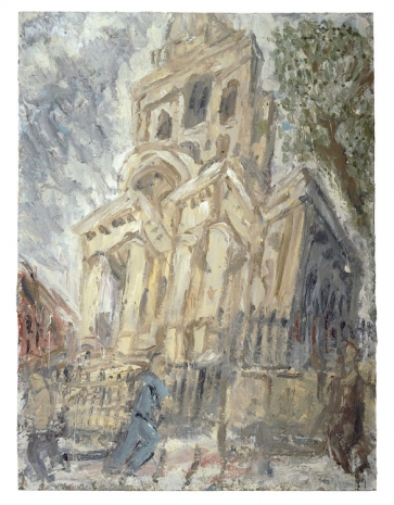 Leon Kossoff, Christ Church, Summer Afternoon, 1994 , Luhring Augustine Chelsea