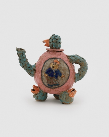 Magdalena Suarez Frimkess, Untitled teapot (Lulu's Teapot with birded legs), 1989, David Zwirner