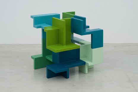 Krijn de Koning , Tumbling Work (Blue/Green), 2026 , Slewe Gallery