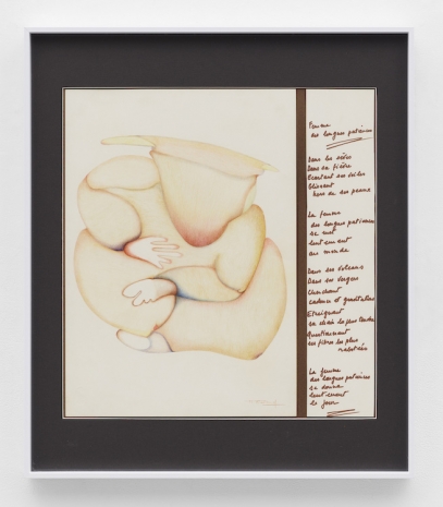 Huguette Caland, Corps, 1978 , Lisson Gallery