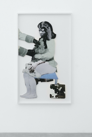 Frida Orupabo, At the Doctor’s Office with My Baby, 2026, Galerie Nordenhake