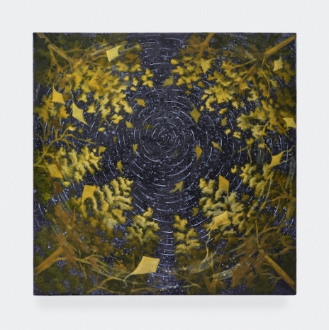 Dominic Chambers, Sighting: Forest Rorschach, 2026 , Lehmann Maupin
