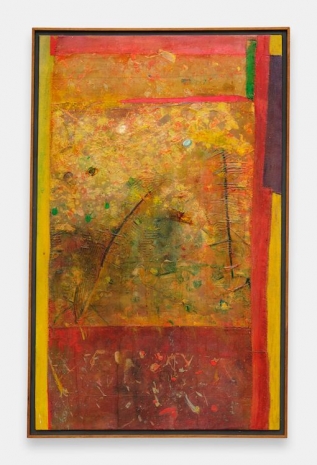 Frank Bowling, And SN's Bookmark II, 1998 , Hauser & Wirth