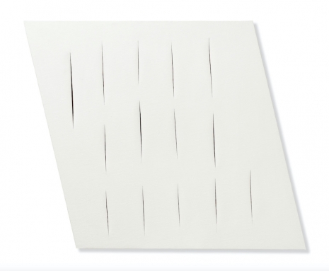 Lucio Fontana, Concetto spaziale, Attese (Spatial Concept, Expectations), 1959 , Hauser & Wirth