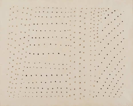 Lucio Fontana, Concetto spaziale (Spatial Concept), 1960 , Hauser & Wirth
