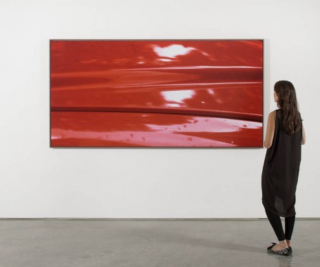Jan Dibbets, S3 Red, 2012, Gladstone Gallery