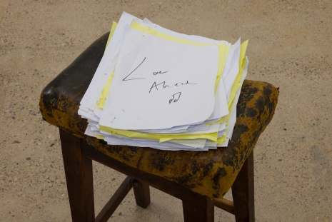 Sue Tompkins, Love Ahead (performance text), 2026 , The Modern Institute