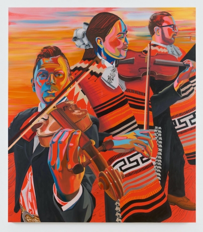 Aliza Nisenbaum , Serenata en Rojo, 2024 , Regen Projects