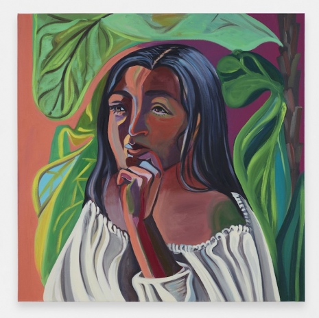 Aliza Nisenbaum , Vero and the Fiddle Leaf Fig, 2026 , Regen Projects