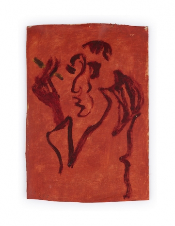 Luis Claramunt , Figura roja, 1987   , Galería Ehrhardt Flórez