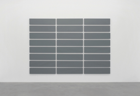 Alan Charlton, 24 Horizontal parts, 2010, A arte Invernizzi