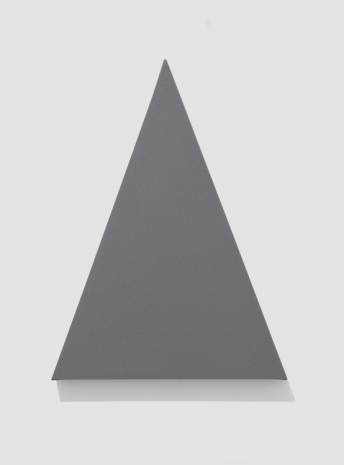 Alan Charlton, Triangle Painting, 2014, A arte Invernizzi