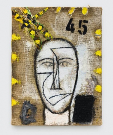 Mimmo Paladino, Hemingway (il vino buono), 2025, MASSIMODECARLO