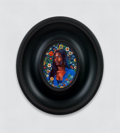 Kehinde Wiley , Portrait of Godwin Annabella, 2024 , Sean Kelly