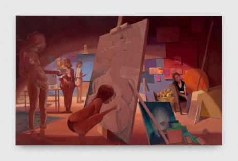 Lisa Yuskavag, The Joy of Painting, 2025, David Zwirner