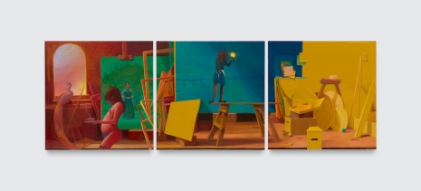 Lisa Yuskavag, Endless Studio (Portal), 2025, David Zwirner