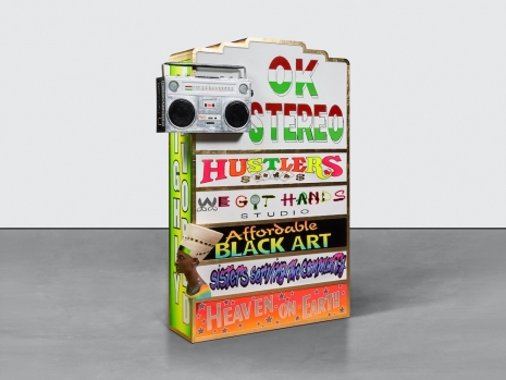 Lauren Halsey, LODA PLAZA III, 2026, David Zwirner