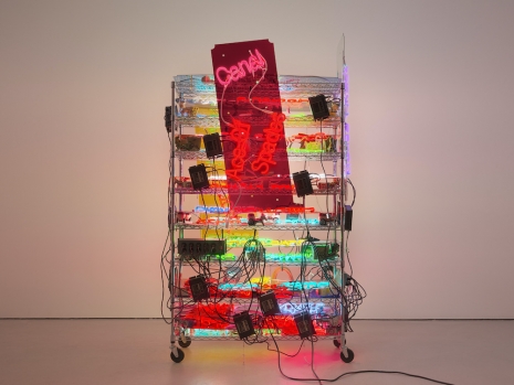 Jason Rhoades, Shelf (Ace of Spades), 2003, David Zwirner