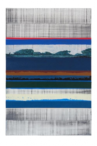 Juan Uslé , Borde frágil, 2025 , Alfonso Artiaco