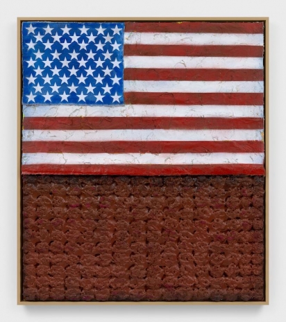 Vaughn Spann, America (In Brown), 2026 , Almine Rech