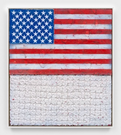 Vaughn Spann, America (In White), 2026 , Almine Rech