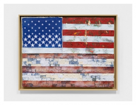 Vaughn Spann, America (Redacted No. 2), 2026 , Almine Rech