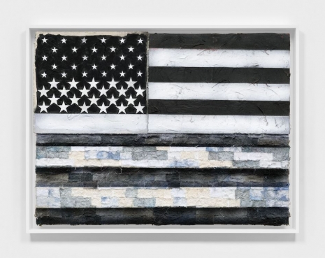 Vaughn Spann, Ameri(con) (Redacted No. 1), 2026 , Almine Rech