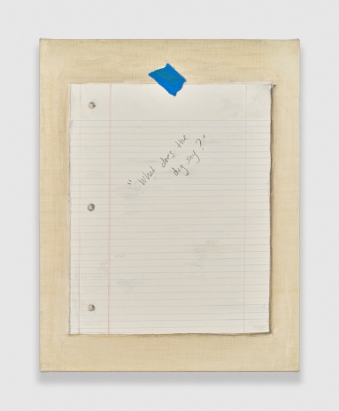 Tanya Merrill, “What does the dog say?”, 2026 , 303 Gallery