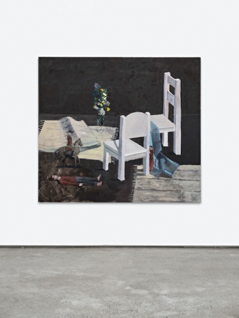 Mikael Lo Presti, Interior with figures, 2026 , STANDARD (OSLO)