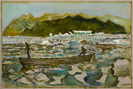 Billy Childish, Glacier bay (1907), 2013, Carl Freedman Gallery
