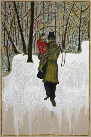 Billy Childish, In the frozen meadow (version x), 2013, Carl Freedman Gallery