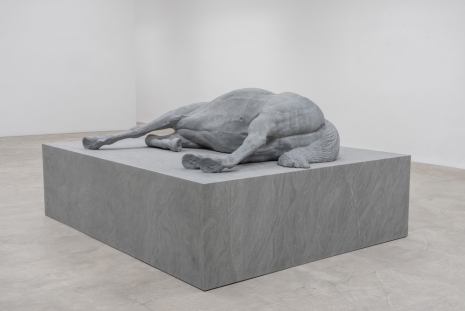 Charles Ray, Fallen Horse, 2025 , Matthew Marks Gallery