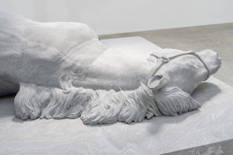 Charles Ray, Fallen Horse, 2025 , Matthew Marks Gallery