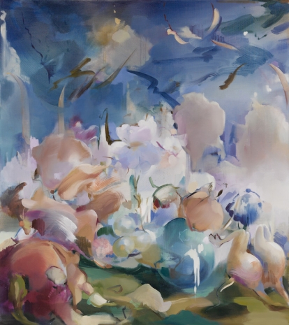 Flora Yukhnovich, Peas in a Pod, 2026 , Victoria Miro