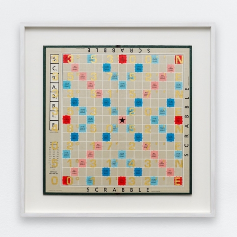 Stéphanie Saadé, SCRABBLE, 2025, AKINCI