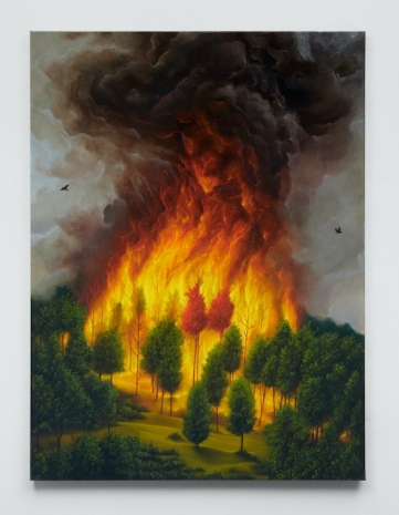 Antoine Roegiers , Le coeur du brasier, 2025 , Keteleer Gallery