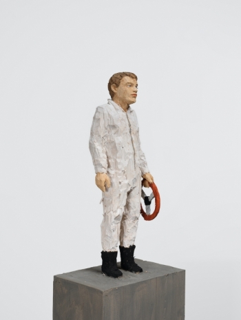 Stephan Balkenhol, Ans Lenkrad, 2026 , Keteleer Gallery