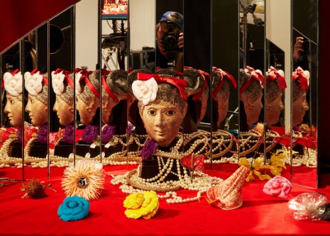 Roe Ethridge , Egyptian Funerary Mask and Me, 2025 , Anton Kern Gallery