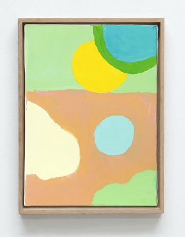 Etel Adnan , Cosmic Balance 1, 2020 , Galerie Lelong